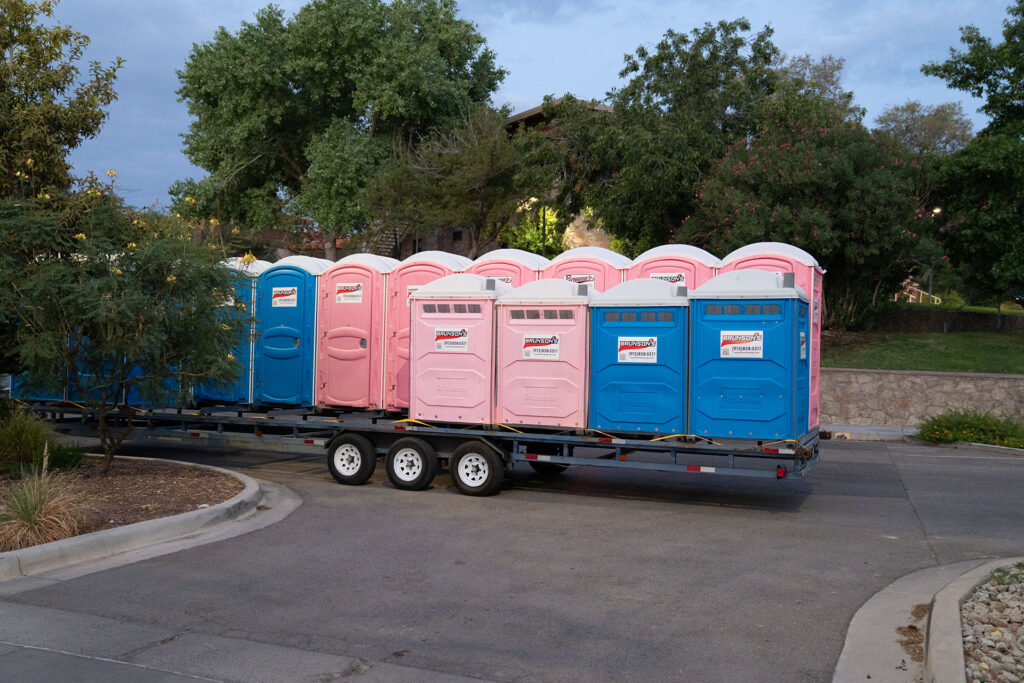 events portable toilets